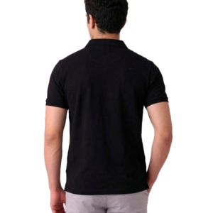 Men's Polo Shirt In Black