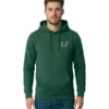 Men's Pullover Green Hoodie