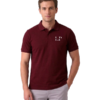Maroon Polo Shirt Men's