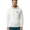 White Men's Pullover Hoodie
