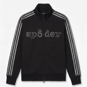 SP5DER Lamine Yamal World Cup Zip-up Black Jacket