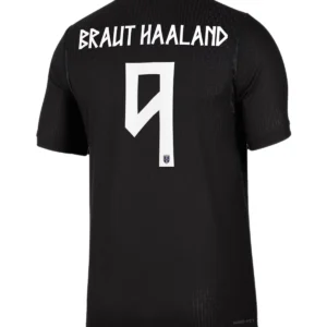 Erling Haaland Norway Team Black Jersey
