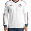 Unisex 2026 National Team Mexico Away Long Sleeve White Jersey