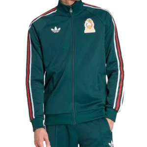 2026 Mexico National Team Full-Zip Teal Track Jacket