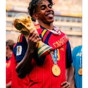 Lamine Yamal Spain Jersey Red