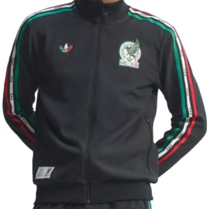 Unisex 2026 Adidas x Someone Somewhere Mexico Fleece Black Track Jacket