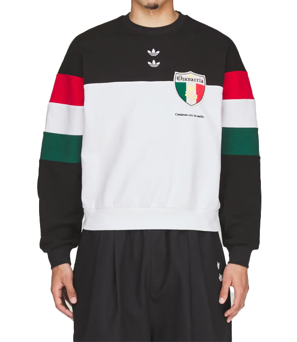 Adidas x Willy Chavarria Fleece Crewneck Sweatshirt