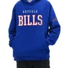Unisex Buffalo Bills College Cobalt Steady State Blue Pullover Hoodie