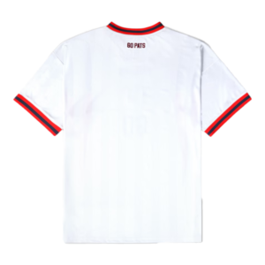 Unisex New England Patriots Football x Football V-Neck Fan White Top