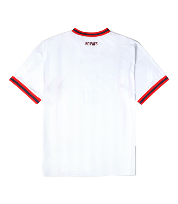 Unisex New England Patriots Football x Football V-Neck Fan White Top
