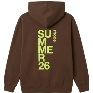 Rhode Dallas Hoodie Brown