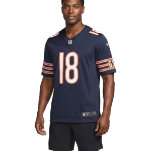 Unisex Caleb Williams Chicago Bears Nike Team Vapor F.U.S.E. Navy Jersey