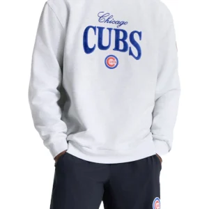 Unisex Chicago Cubs lululemon Steady State Light Grey Sweatshirt