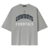 Unisex Dallas Cowboys Fear of God x NFL Heather Grey T-Shirt