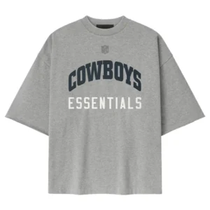 Unisex Dallas Cowboys Fear of God x NFL Heather Grey T-Shirt