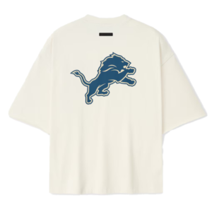 Unisex Detroit Lions Fear of God x NFL Cream T-Shirt