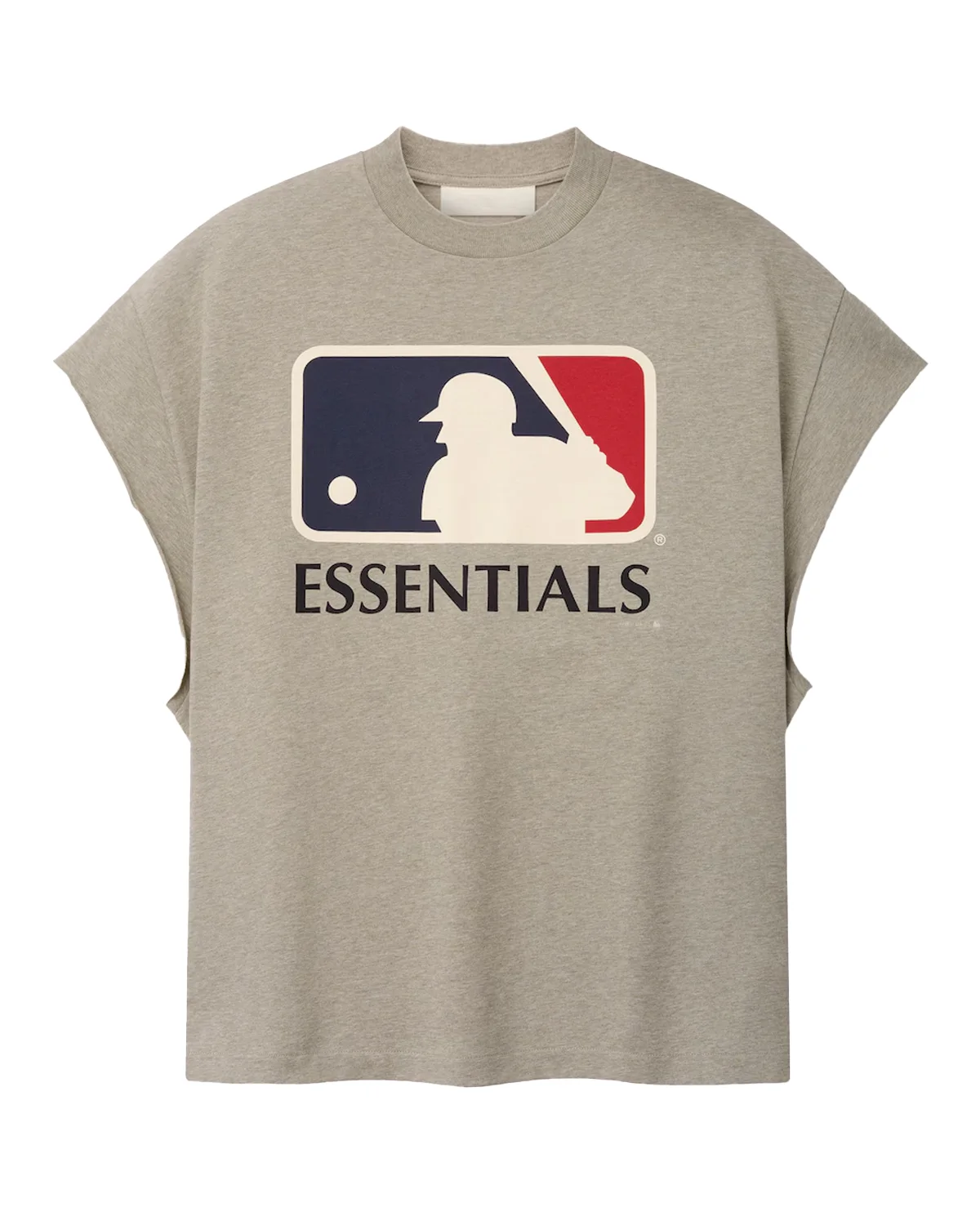 Fear of God x MLB Franklin 90s Cutoff Grey T-Shirt