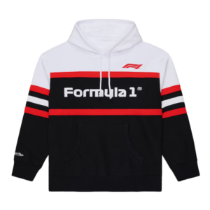 Unisex Formula 1 Mitchell & Ness Head Coaches Pullover Black Hoodie