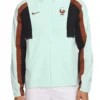 Unisex France National Team 2026 Energy Dri-FIT Full-Zip Hooded Mint Jacket