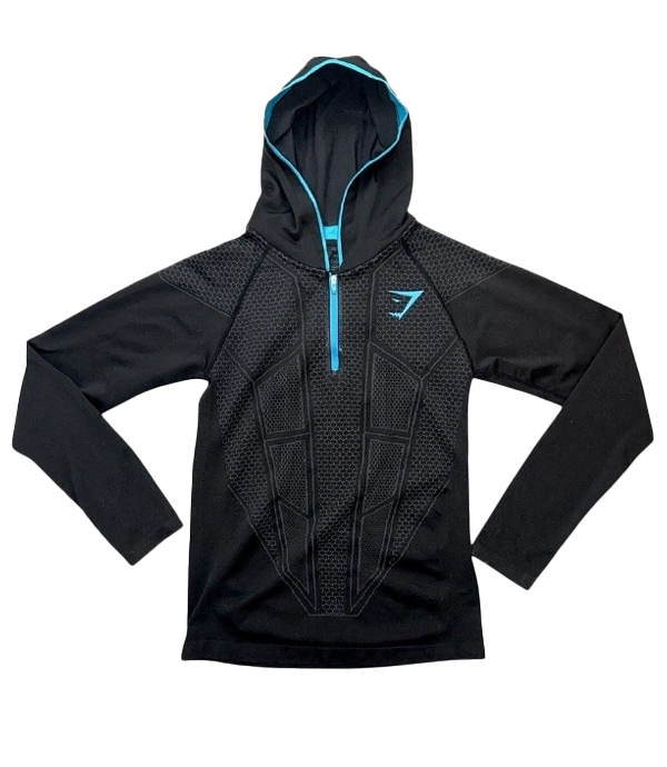 Gymshark Onyx V1 Black Hoodie