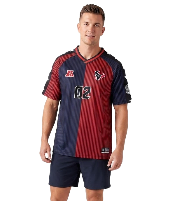 Houston Texans Football x Football V-Neck Top