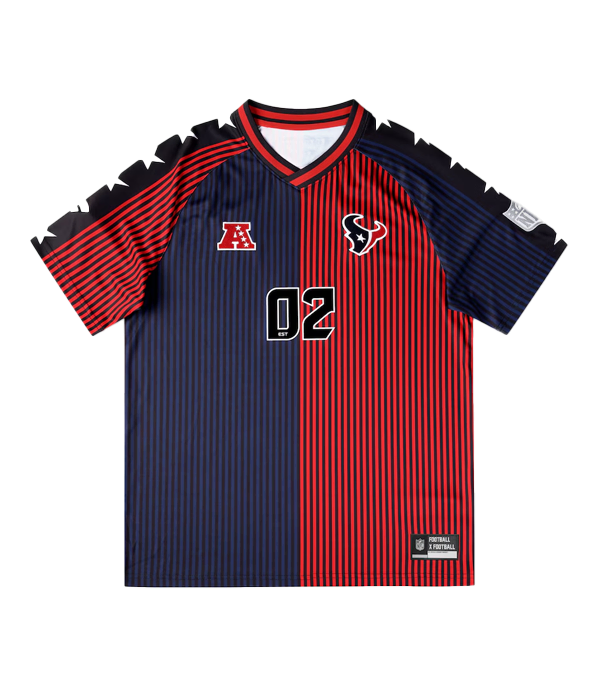 Buy Houston Texans Fanatics Football x Football V-Neck Fan Top