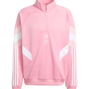 Inter Miami CF adidas Originals Light Pink Half-Zip Track Jacket