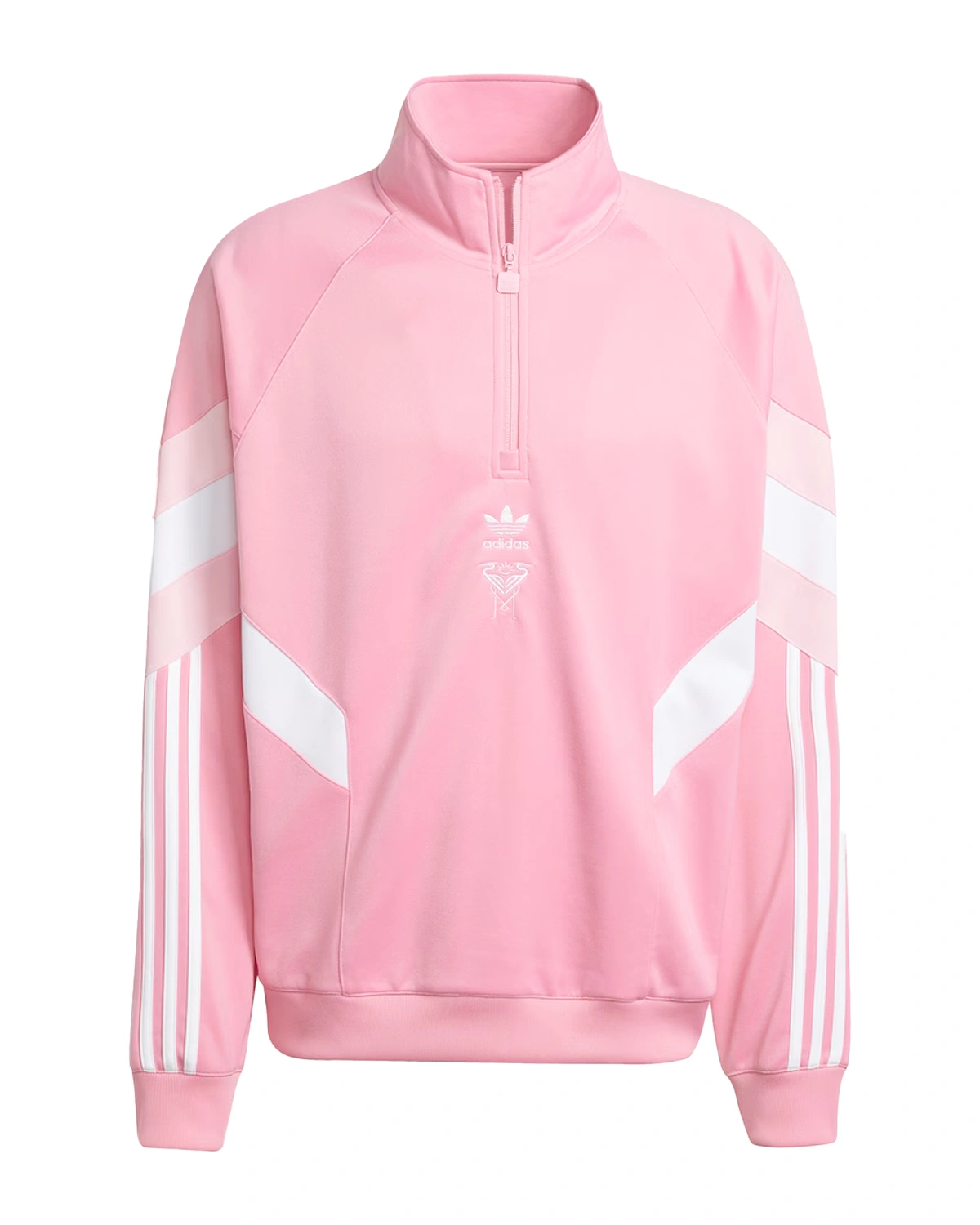 Inter Miami CF adidas Originals Light Pink Half-Zip Track Jacket