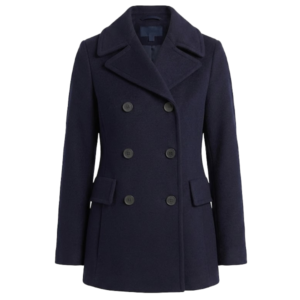 Navy Blue Peacoat For Womne's