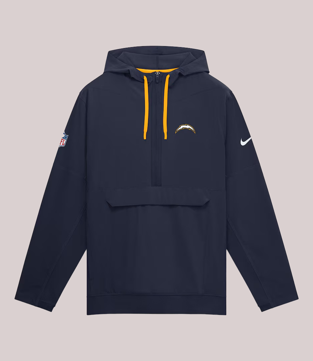 Los Angeles Chargers Sideline Anorak Navy Jacket