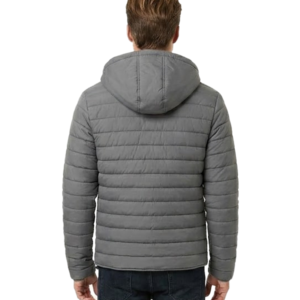 Men's Grey Puffer Jacket
