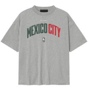 Unisex Mexico City Fear of God 90s Heather Gray T-Shirt