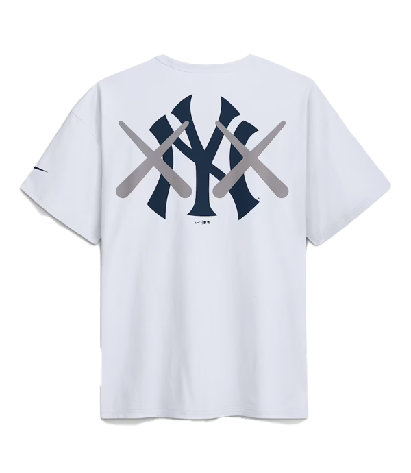 New York Yankees Nike x KAWS Max90 White T-Shirt