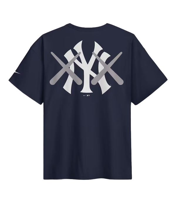 New York Yankees Nike x KAWS Max90 T-Shirt Navy