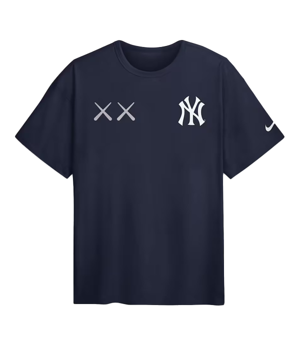 New York Yankees Nike x KAWS Max90 Navy T-Shirt