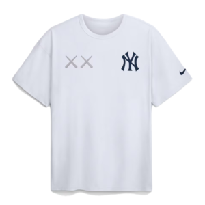 New York Yankees Nike x KAWS Max90 T-Shirt White