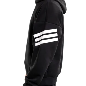 2026 Newcastle United 3-Stripe Black Hoodie
