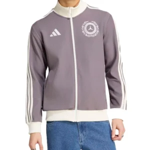 Mercedes-AMG Petronas F1 Team adidas Silver Arrows Icon Full-Zip Track Top Grey Jacket