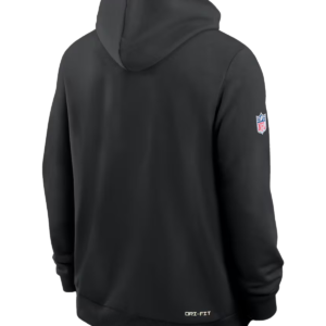 Philadelphia Eagles Sideline Black Dri-FIT Full-Zip Hoodie