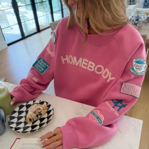 Dandy Homebody Pink Mockneck Shirt
