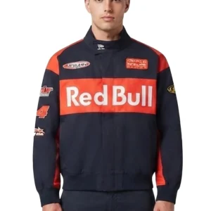 Buy New Era Red Bull Racing Full-Zip Polyester Navy Jacket