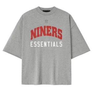 Unisex San Francisco 49ers Fear of God x NFL T-Shirt - Heather Gray