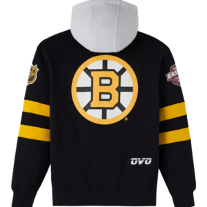 Boston Bruins OVO NHL Black Fleece Hoodie