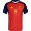 2026 Lamine Yamal Spain National Team Red Jersey