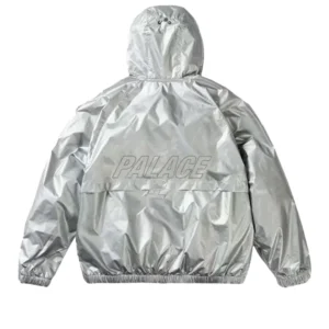 2026 Palace x Nike World Cup England Anthem Jacket Silver