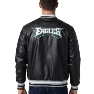 Philadelphia Eagles Metallic Black Jacket