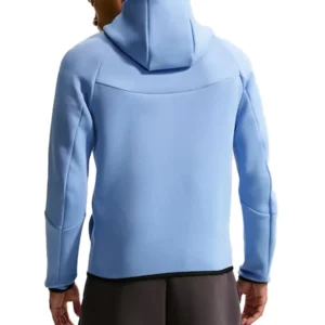 2026 Tottenham Hotspur Tech Fleece Windrunner Blue Hoodie