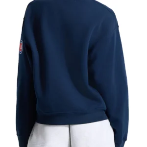 Womens Chicago Cubs lululemon Oversized Navy Sweatshirt