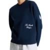 Womens Los Angeles Dodgers lululemon Oversized Steady State Navy Crew